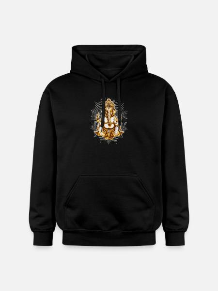 shiva - Gildan Unisex Softstyle® Midweight Hoodie - black