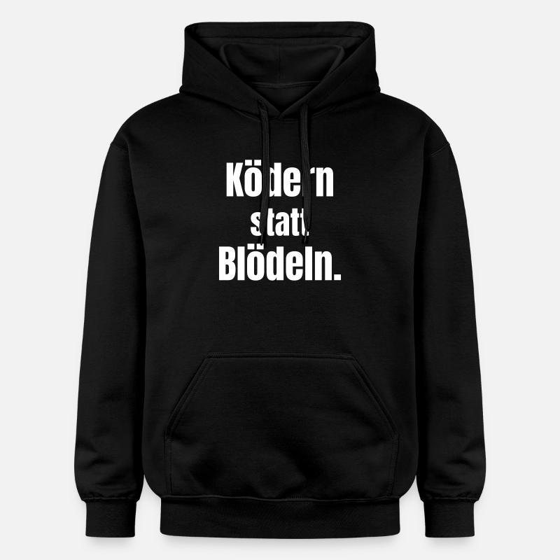 Appâter au lieu de s’amuser. - Sweat à capuche Softstyle® Gildan Unisexe - noir