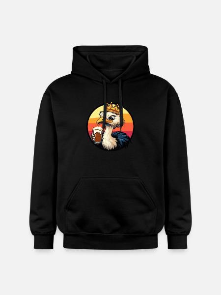 Strauß Bier - Gildan Unisex Softstyle® Midweight Hoodie - Schwarz