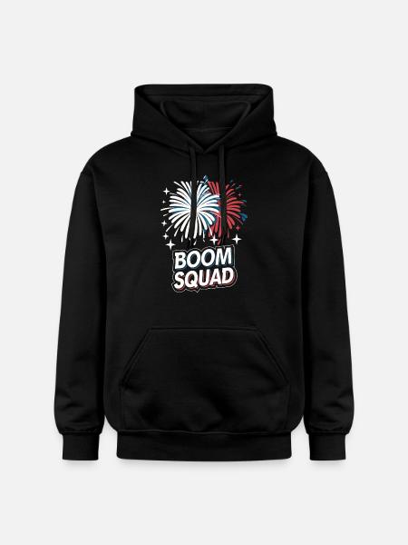 Pyrotechnics Fireworks Pyrotechnics - Gildan Unisex Softstyle® Midweight Hoodie - black