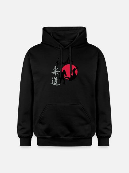 judo - Gildan Unisex Softstyle® Midweight Hoodie - black