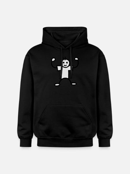 Muscles - V2 - Sweat à capuche Softstyle® Gildan Unisexe - noir
