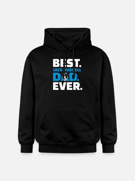 Jack Russell - Gildan Unisex Softstyle® Midweight Hoodie - Schwarz