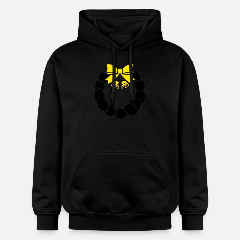 Cloches de couronne 002 - Sweat à capuche Softstyle® Gildan Unisexe - noir