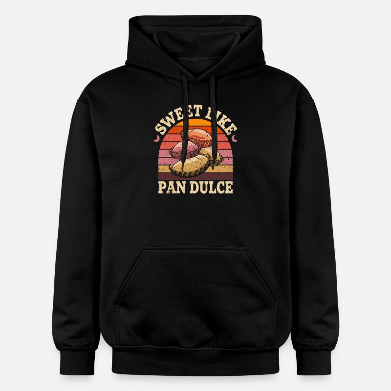 Amoureux de Pan Dulce - Sweat à capuche Softstyle® Gildan Unisexe - noir