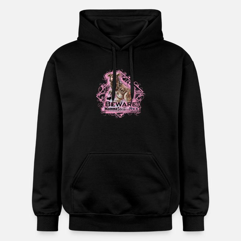Mamasaurusrex - Sweat à capuche Softstyle® Gildan Unisexe - noir