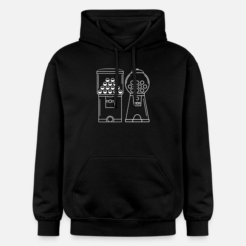 Automates Duo - Sweat à capuche Softstyle® Gildan Unisexe - noir