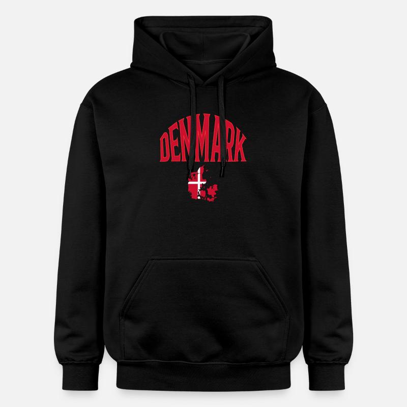 Danemark - Sweat à capuche Softstyle® Gildan Unisexe - noir