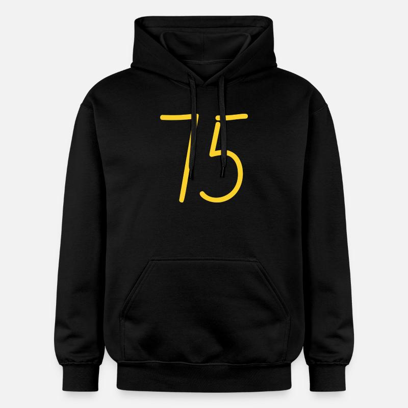 75 - Sweat à capuche Softstyle® Gildan Unisexe - noir