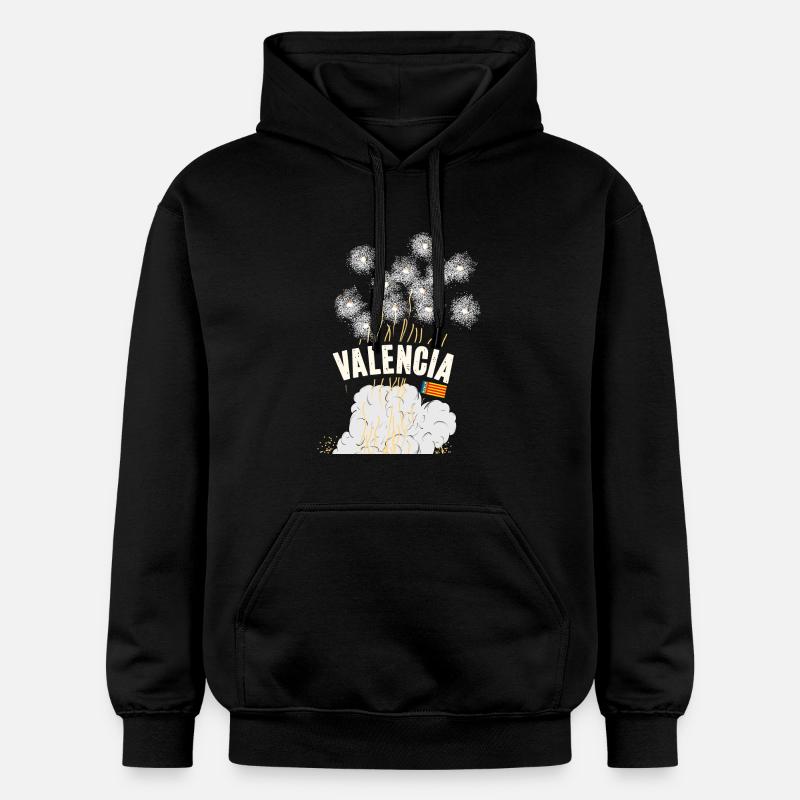 Fallas de Valencia Pyro - Sweat à capuche Softstyle® Gildan Unisexe - noir