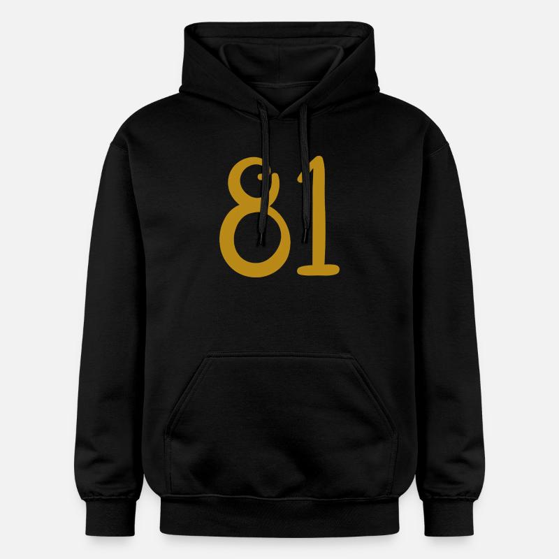81 - Sweat à capuche Softstyle® Gildan Unisexe - noir