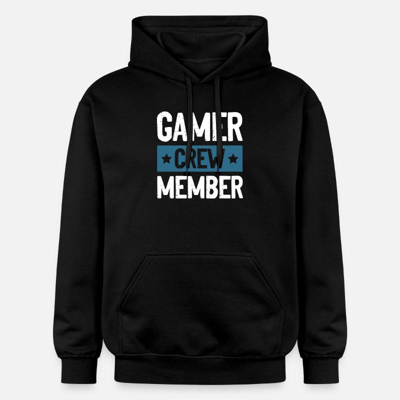 Équipe de joueurs - Sweat à capuche Softstyle® Gildan Unisexe - noir