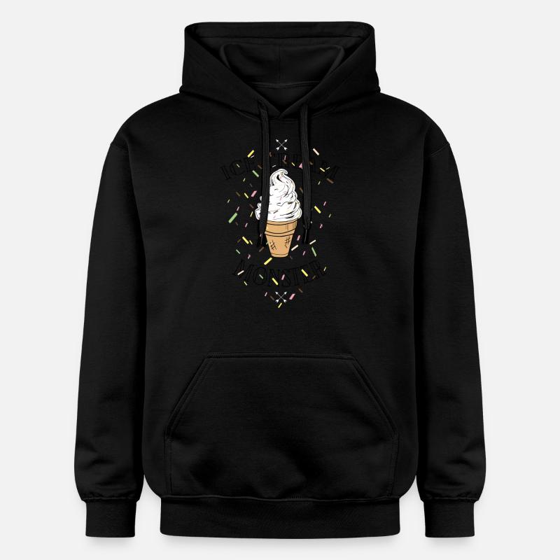 L'été arrive bientôt - Sweat à capuche Softstyle® Gildan Unisexe - noir