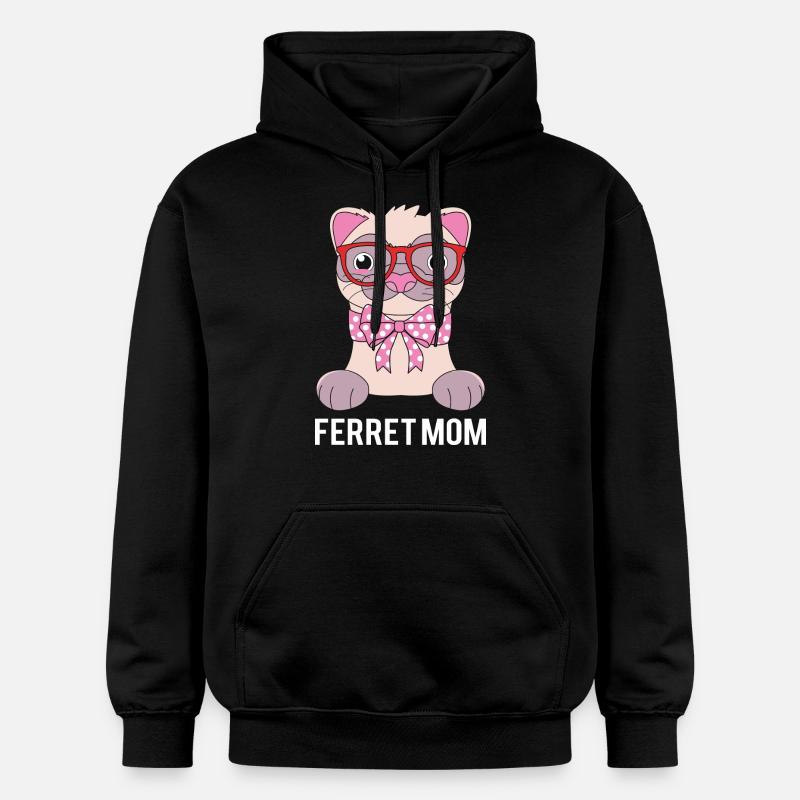 Furet - Sweat à capuche Softstyle® Gildan Unisexe - noir