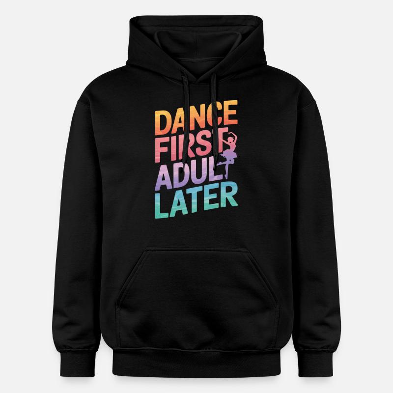 Dansant Danseurs Dansant - Sweat à capuche Softstyle® Gildan Unisexe - noir