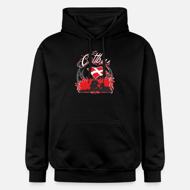 Cottbus - Sweat à capuche Softstyle® Gildan Unisexe - noir