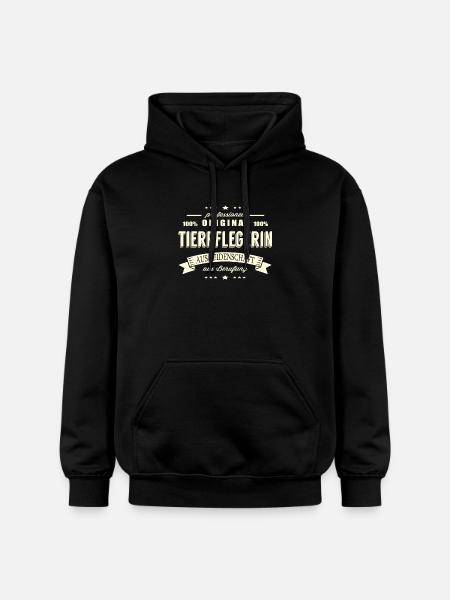 Tierpflegerin aus Leidenschaft - Gildan Unisex Softstyle® Midweight Hoodie - Schwarz
