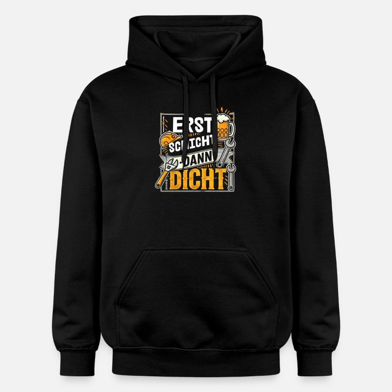 Première couche, puis serrée - Sweat à capuche Softstyle® Gildan Unisexe - noir
