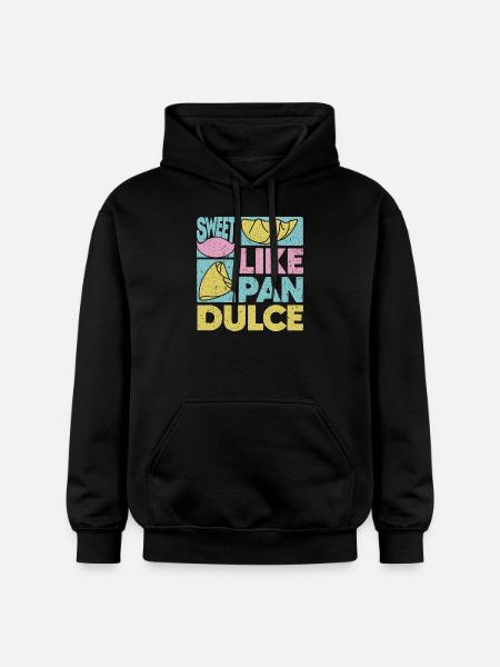 Design mignon pour Pan Dulce - Sweat à capuche Softstyle® Gildan Unisexe - noir