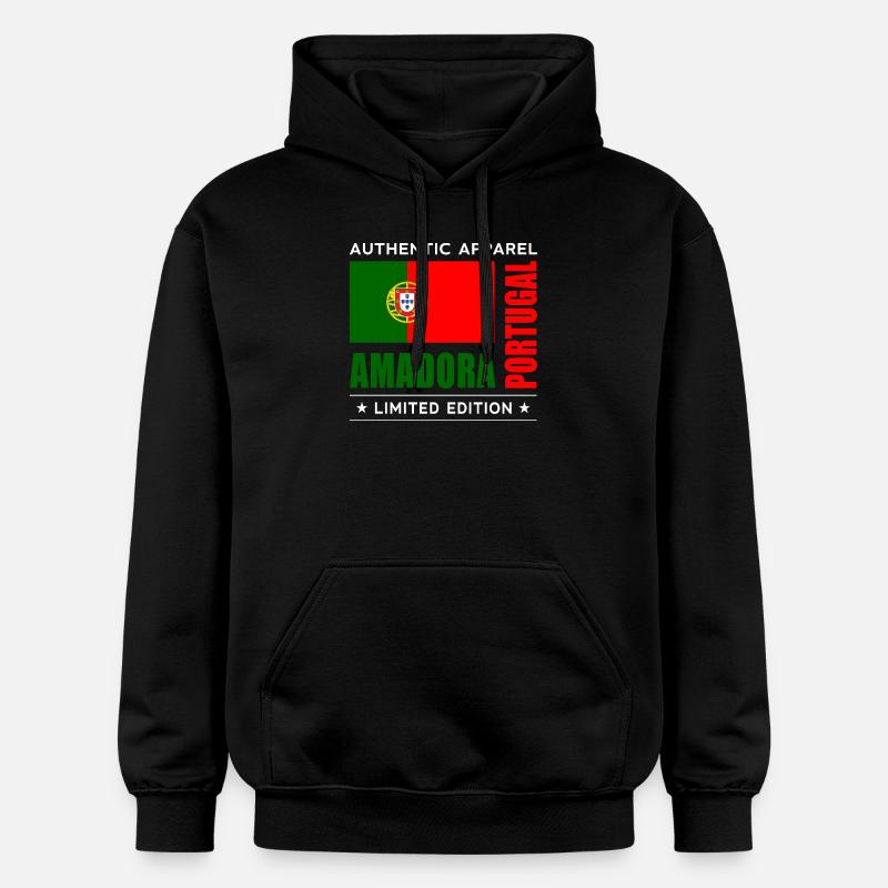 Amadora - Sweat à capuche Softstyle® Gildan Unisexe - noir