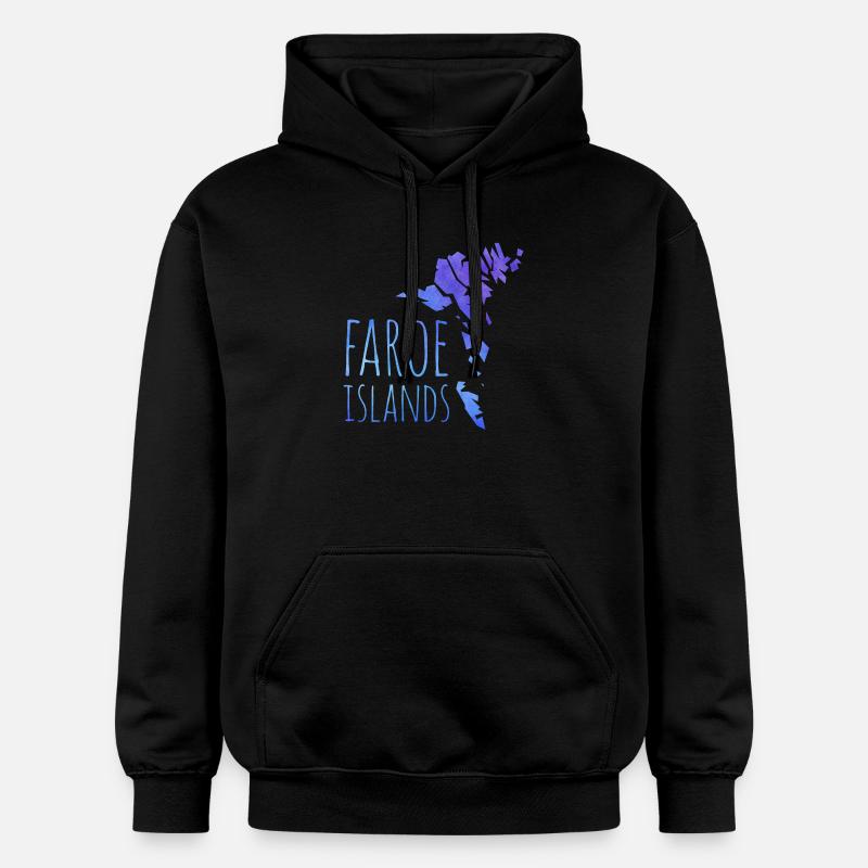 faroe - Sweat à capuche Softstyle® Gildan Unisexe - noir