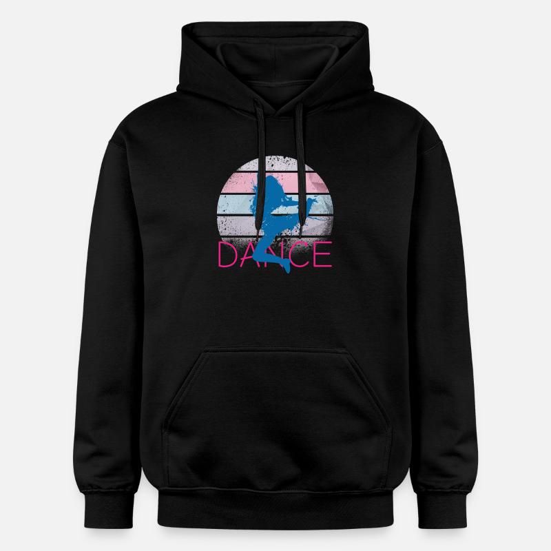 dance 2021 - Sweat à capuche Softstyle® Gildan Unisexe - noir