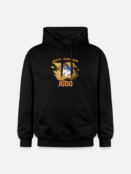 Macht der Selbstbeherrschung - Judo - Gildan Unisex Softstyle® Midweight Hoodie - Schwarz