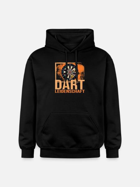 Dart Leidenschaft - Gildan Unisex Softstyle® Midweight Hoodie - Schwarz