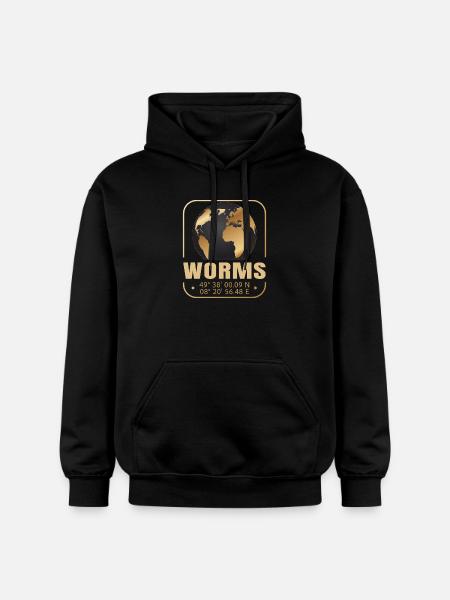 Worms - Gildan Unisex Softstyle® Midweight Hoodie - Schwarz