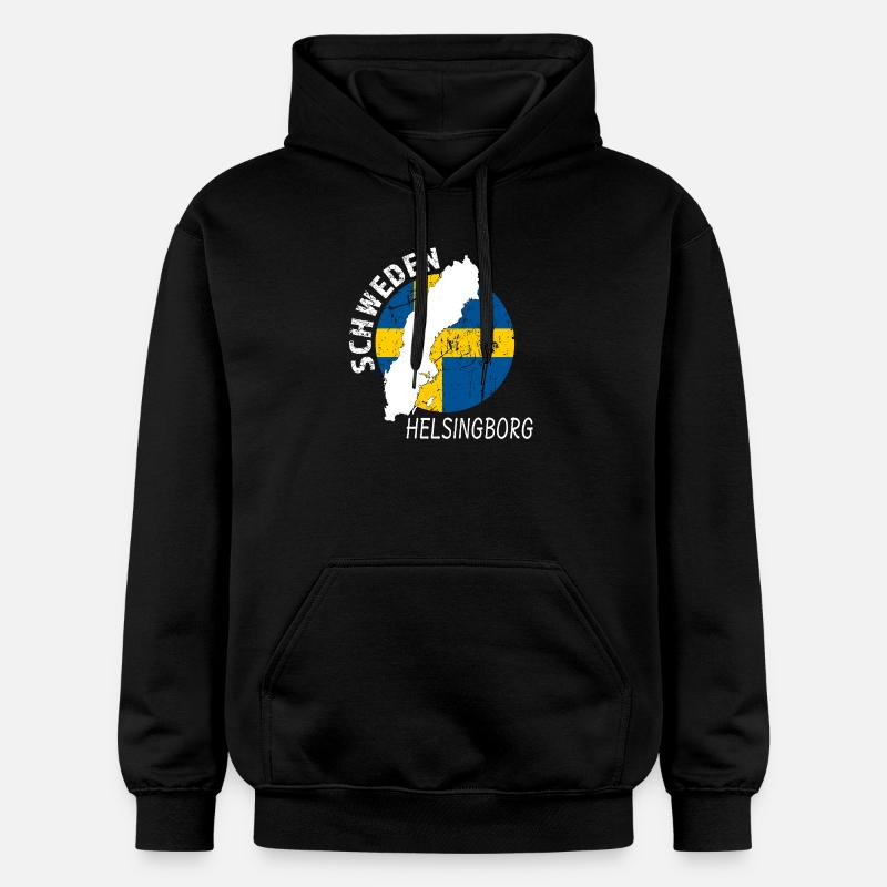Helsingborg - Sweat à capuche Softstyle® Gildan Unisexe - noir