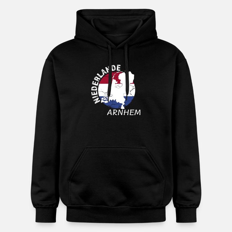 Arnhem - Sweat à capuche Softstyle® Gildan Unisexe - noir