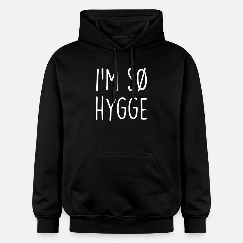 Hygge Danemark Dänemark - Sweat à capuche Softstyle® Gildan Unisexe - noir