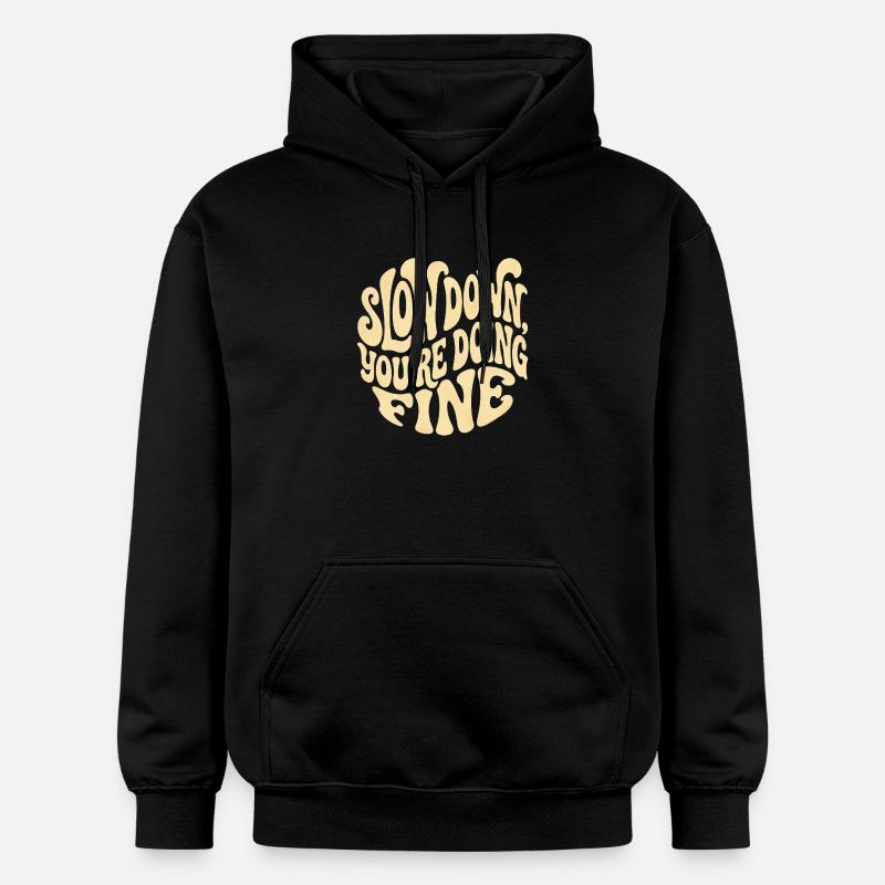 Se détendre - Sweat à capuche Softstyle® Gildan Unisexe - noir