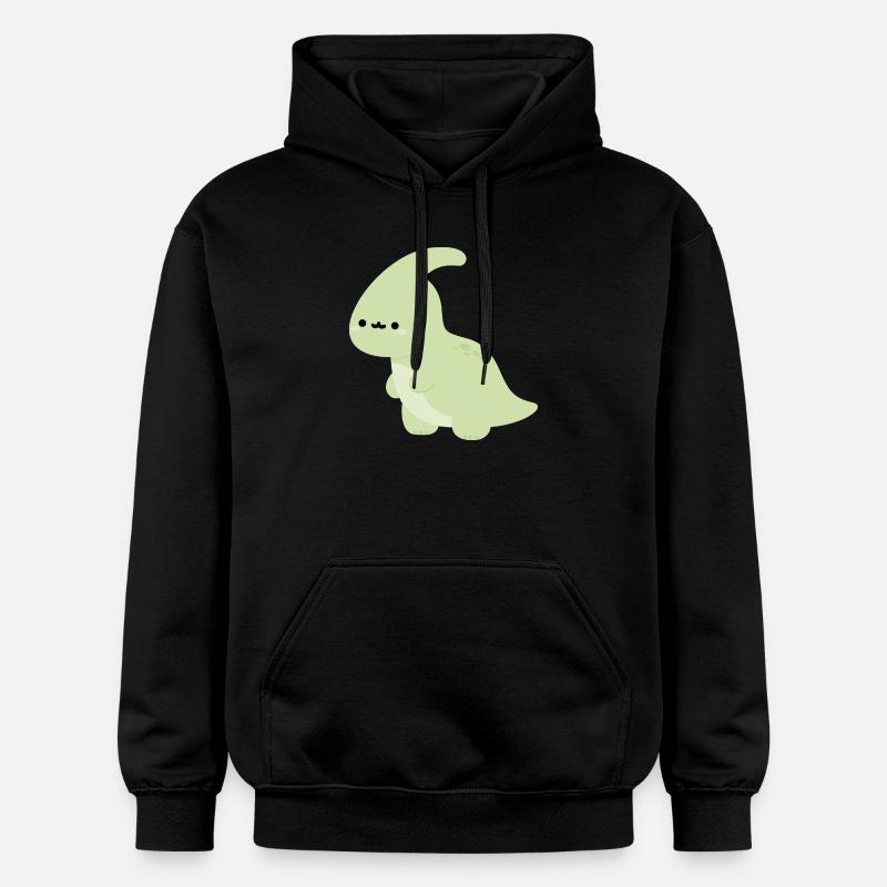 Parasaurolophus Perry - Sweat à capuche Softstyle® Gildan Unisexe - noir