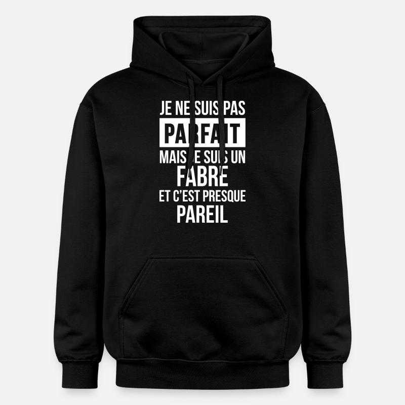 Nom de Famille - FABRE - Sweat à capuche Softstyle® Gildan Unisexe - noir