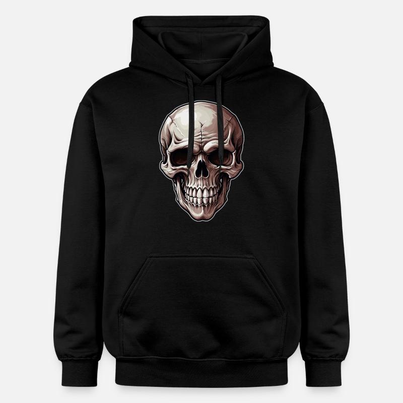 Crâne - Sweat à capuche Softstyle® Gildan Unisexe - noir
