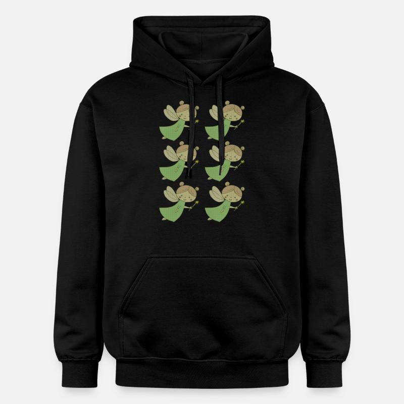Frais 6 fois plus - Sweat à capuche Softstyle® Gildan Unisexe - noir