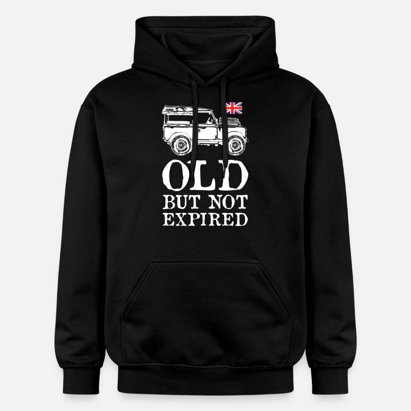 Vieux mais pas expiré - Sweat à capuche Softstyle® Gildan Unisexe - noir