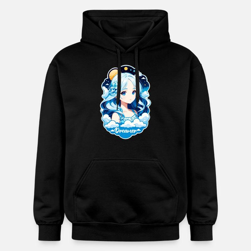 Träumer - Träumer - Träumer - Traum - Träumerei - Gildan Unisex Softstyle® Midweight Hoodie - Schwarz
