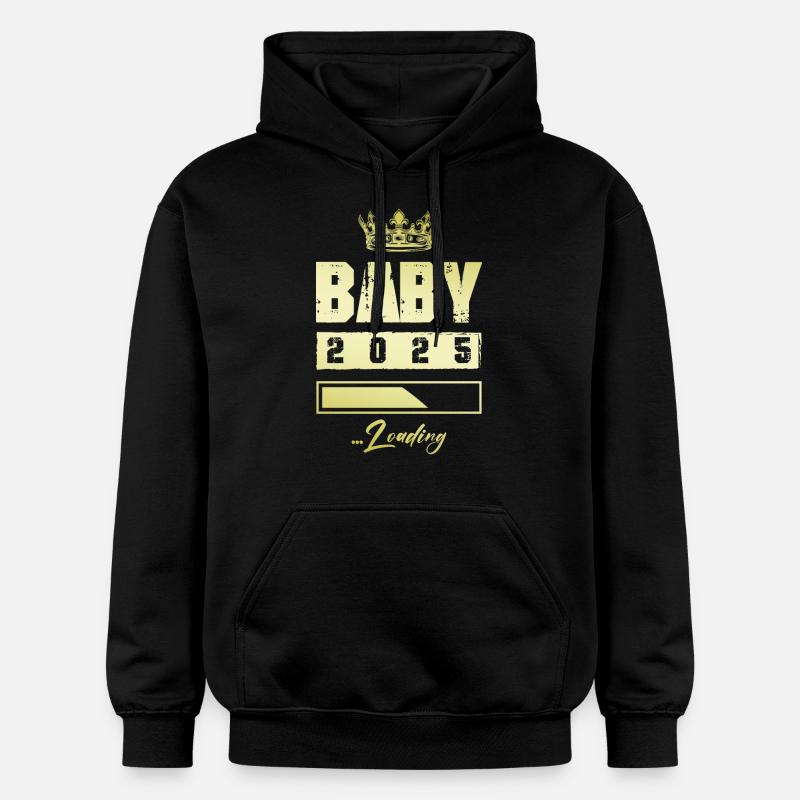 Bébé 2025 Chargement - Sweat à capuche Softstyle® Gildan Unisexe - noir