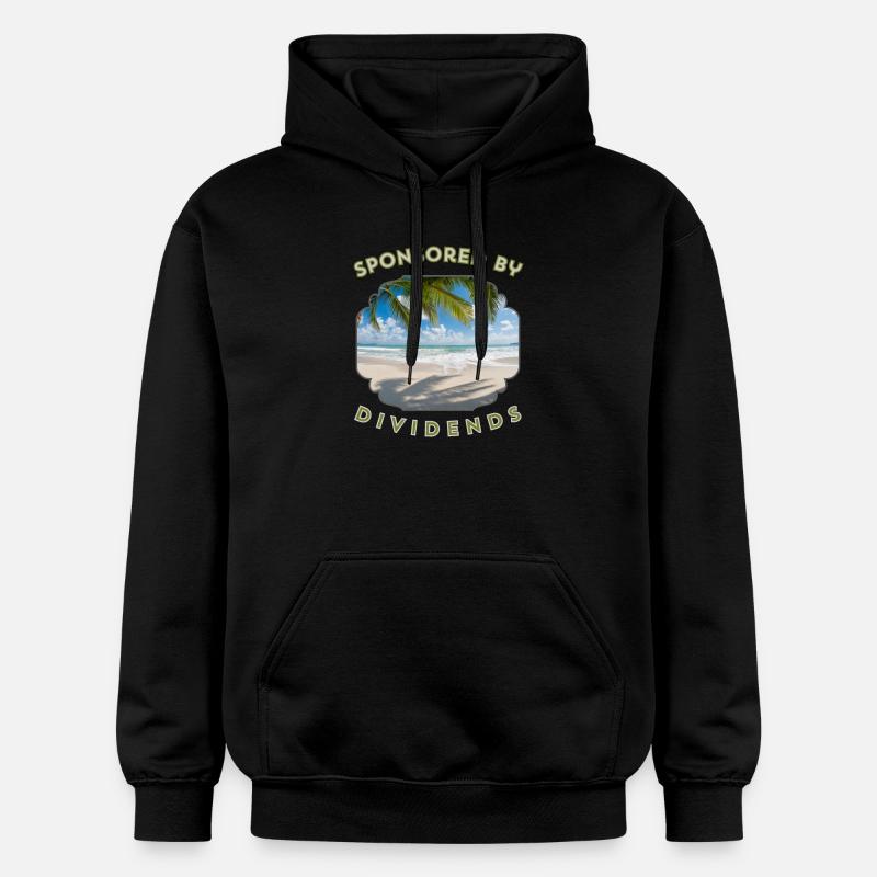 Sponsorisé par des dividendes - Sweat à capuche Softstyle® Gildan Unisexe - noir