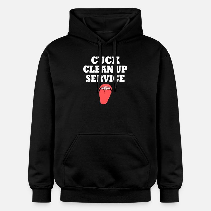 Cuckold cuck clean up service - Sweat à capuche Softstyle® Gildan Unisexe - noir