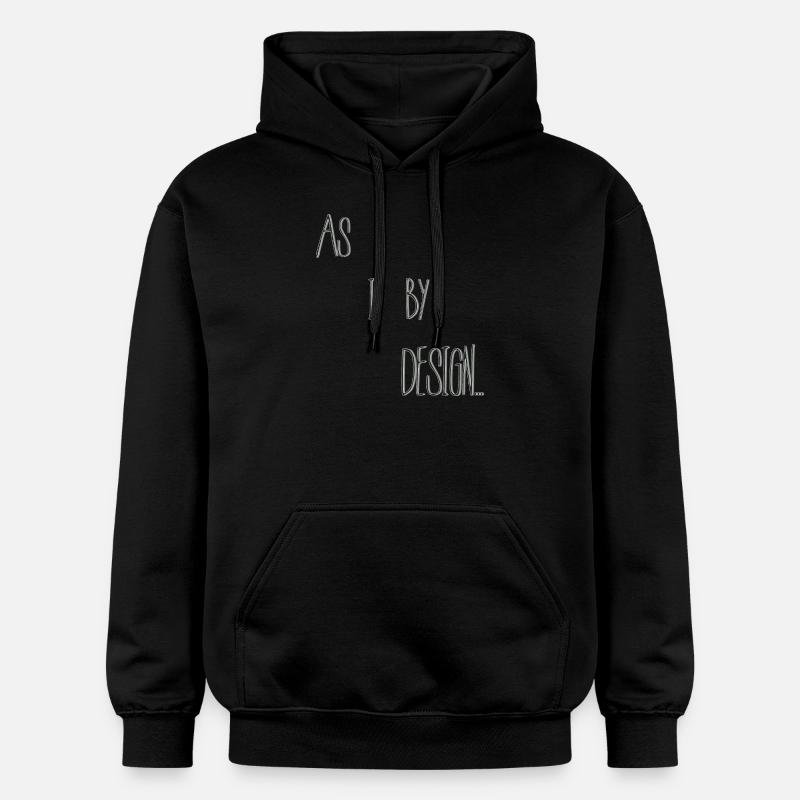 As if by design - Sweat à capuche Softstyle® Gildan Unisexe - noir