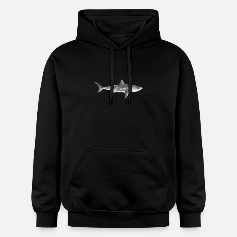 Requins - Sweat à capuche Softstyle® Gildan Unisexe - noir