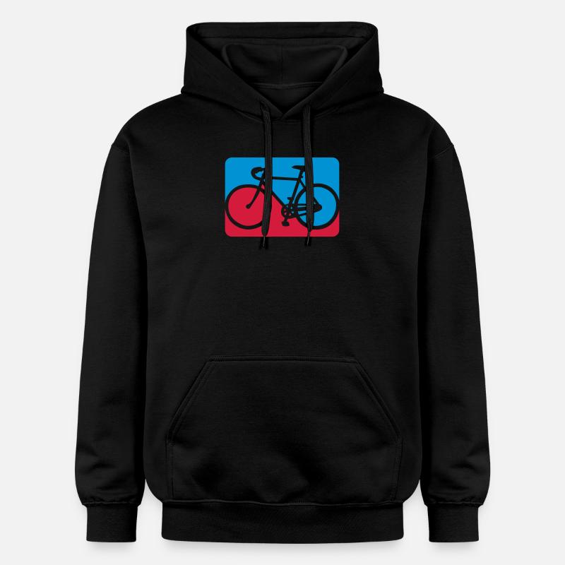 vélo de course - Sweat à capuche Softstyle® Gildan Unisexe - noir