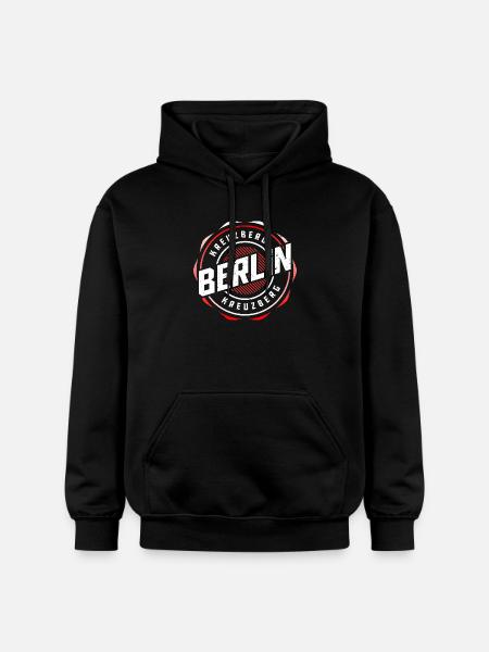 Berlin Kreuzberg - Gildan Unisex Softstyle® Midweight Hoodie - black