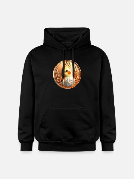 Medal (05) - Gildan Unisex Softstyle® Midweight Hoodie - black