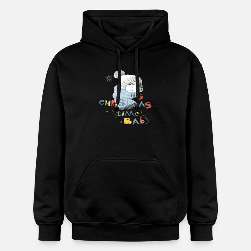 Noël - Sweat à capuche Softstyle® Gildan Unisexe - noir