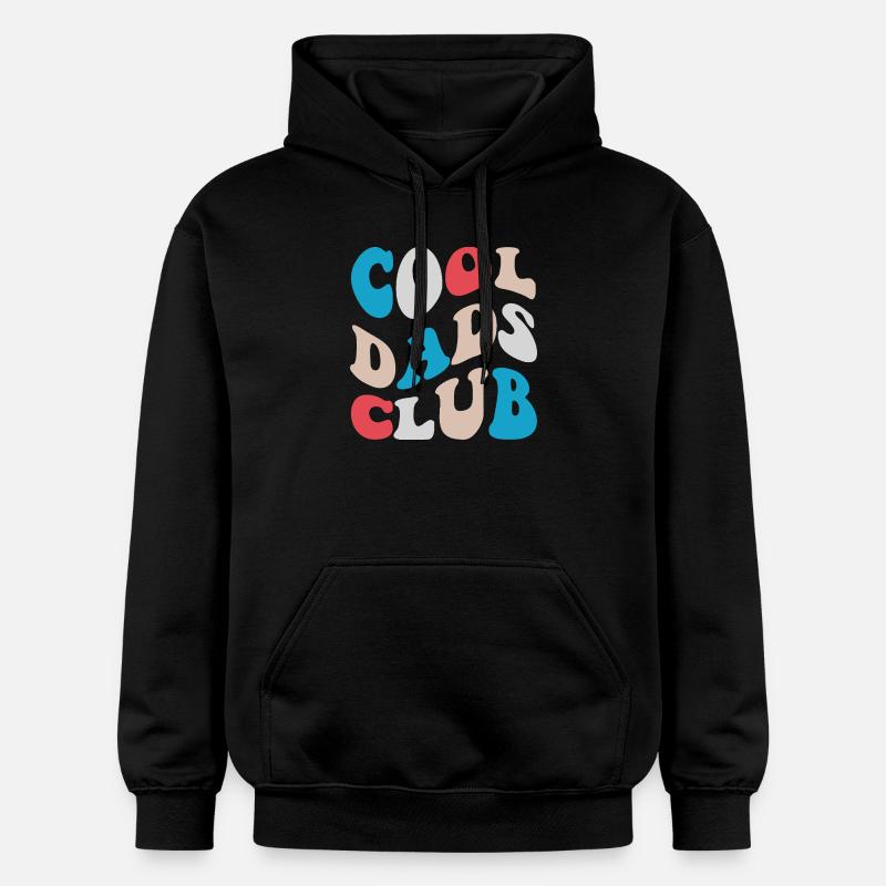 Cool Dads Club Style Rétro 2026 - Sweat à capuche Softstyle® Gildan Unisexe - noir