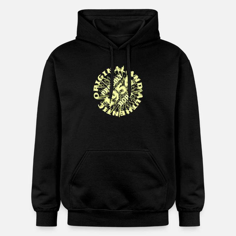 Authentic 1954 - Gildan Unisex Softstyle® Midweight Hoodie - black